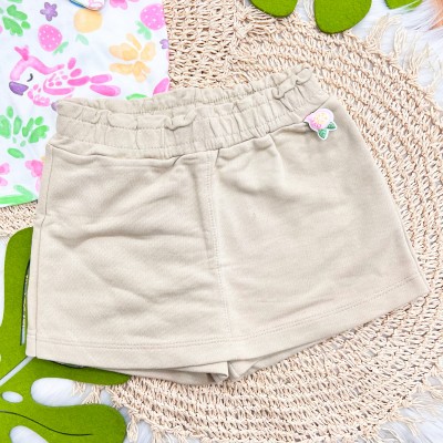 Conj. Regata Frutinhas e Short Saia - Areia